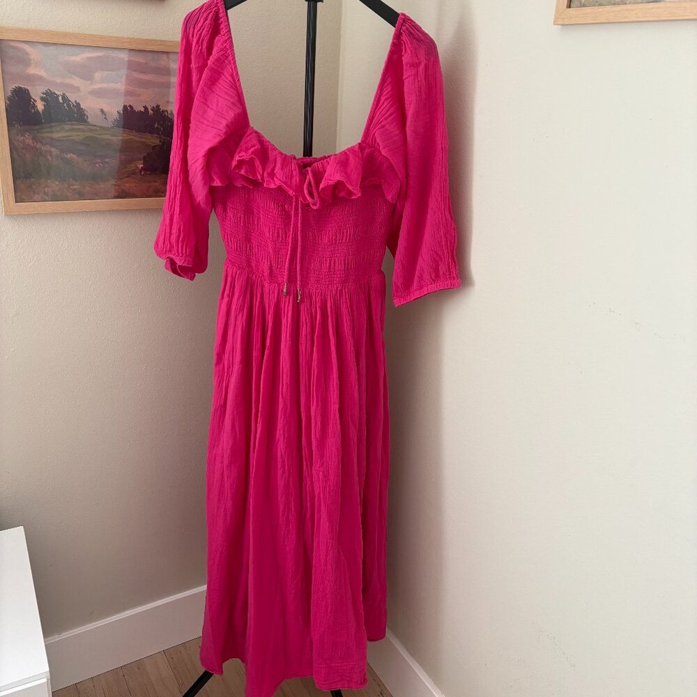 free people oasis midi dress